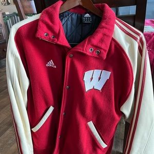 Wisconsin Badgers letter jacket size small